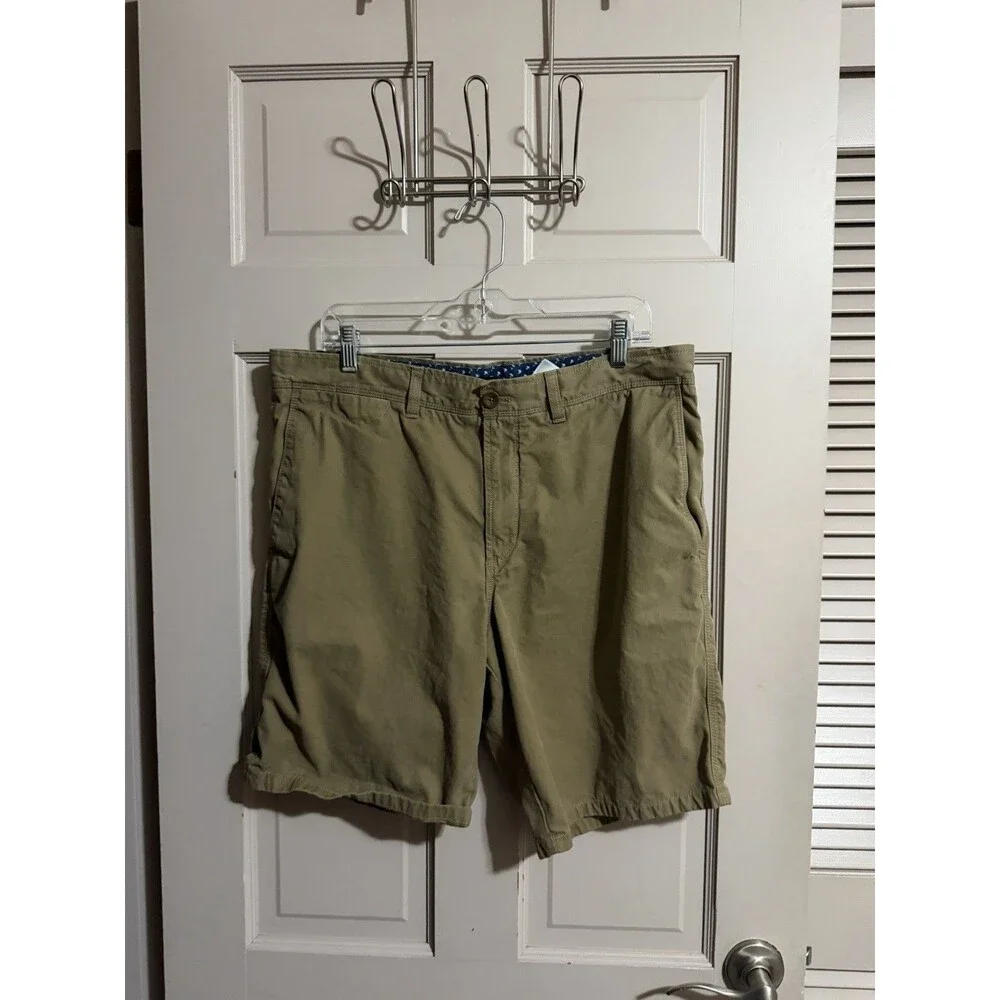 Men’s Banana Republic Aiden Shorts Size 36 Tan With Pockets